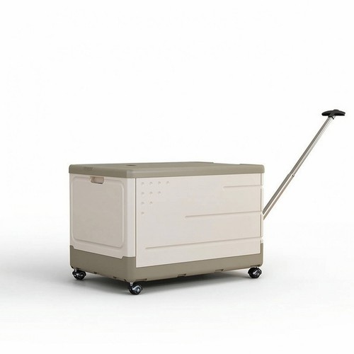 Storage bin with pull rod - pull,