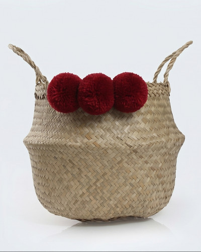 Handwoven wicker seagrass - wicker,