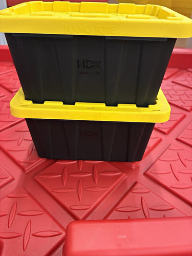 Hdx nano tote stackable lidded - tote,