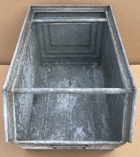 Tote bin industrial galvanised - bin,
