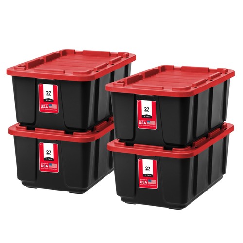 Storage tote bins gal - 27,