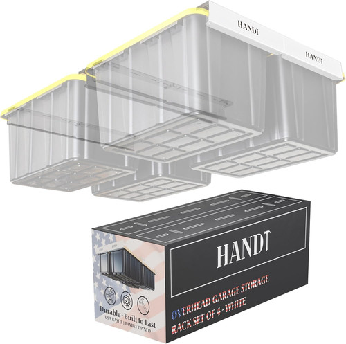 Overhead garage storage - garage, rack