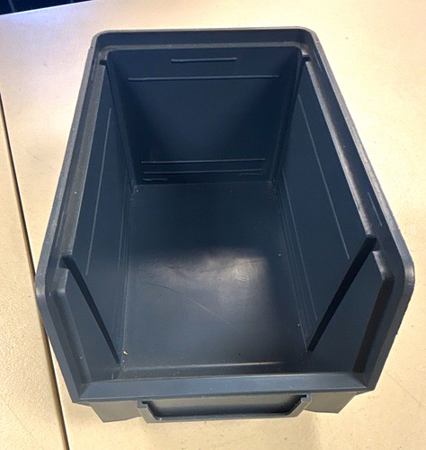 Grey plastic open - grey, open-front