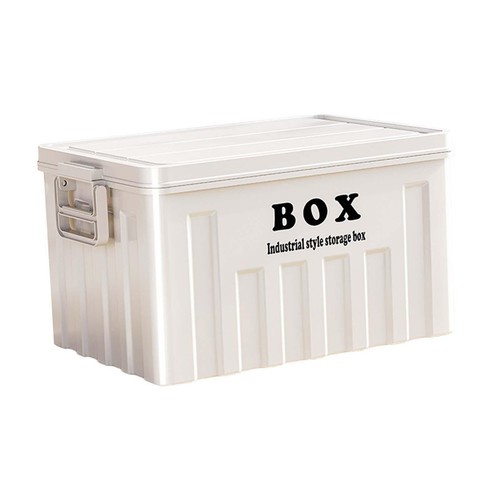 Lidded storage bin large - storage,
