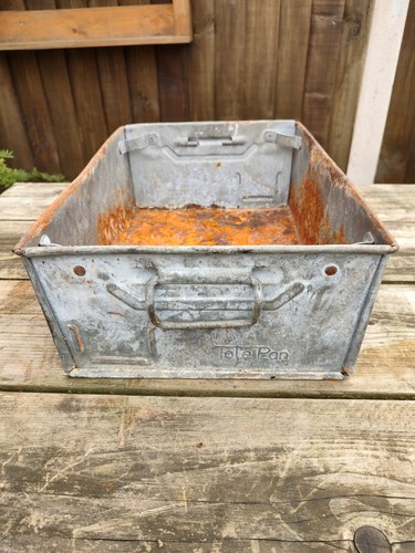 Industrial galvanised tote - industrial,