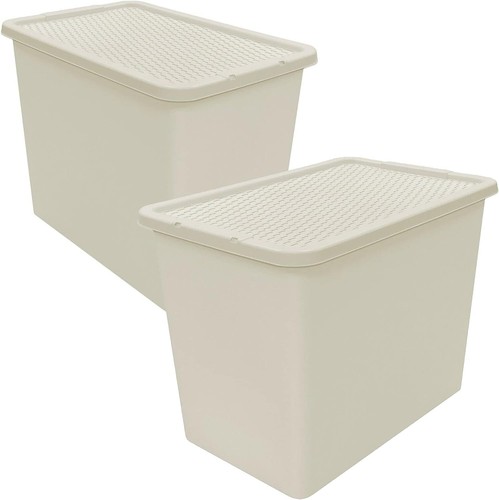 Litre cream rattan plastic - 80,