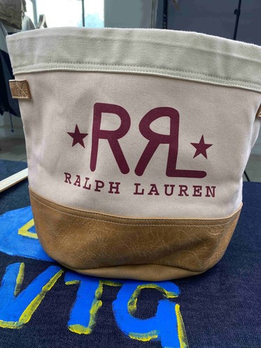 Vintage rrl canvas leather - vintage,