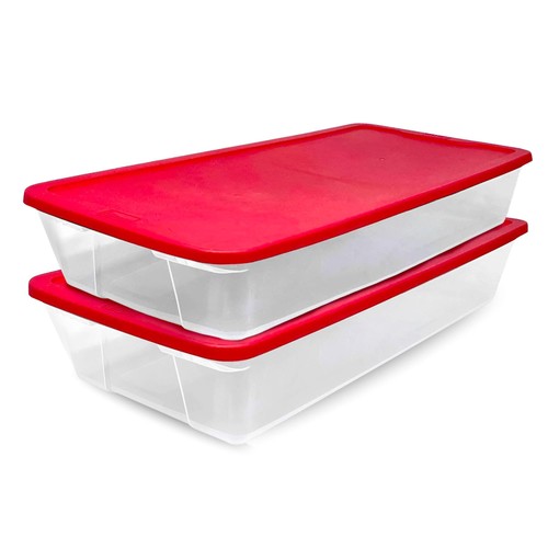 Homz pack holiday tote clear - homz,