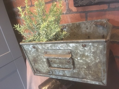Galvanised metal tool storage - galvanised,