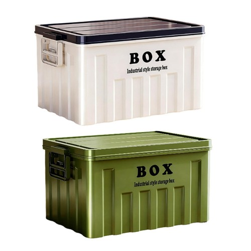 Lidded storage bin - storage,