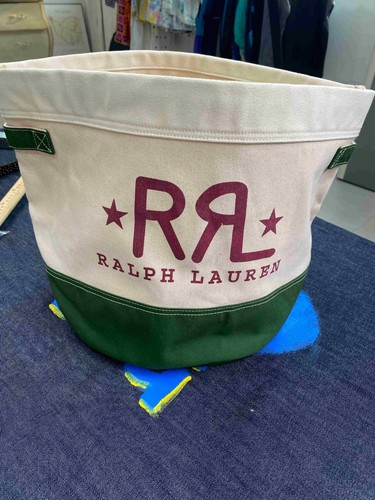 Vintage rrl canvas bottom tote - rrl,